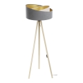 Lampada da terra GALAXY 1xE27/60W/230V grigio/beige