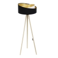 Lampada da terra GALAXY 1xE27/60W/230V nero/beige
