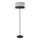 Lampada da terra HELEN 1xE27/15W/230V nero/grigio/oro
