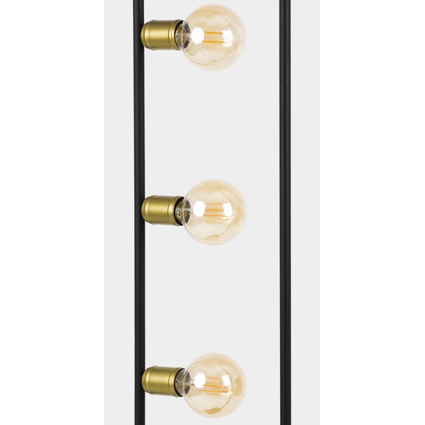 Lampada da terra HYDRIA 3xE27/60W/230V nero