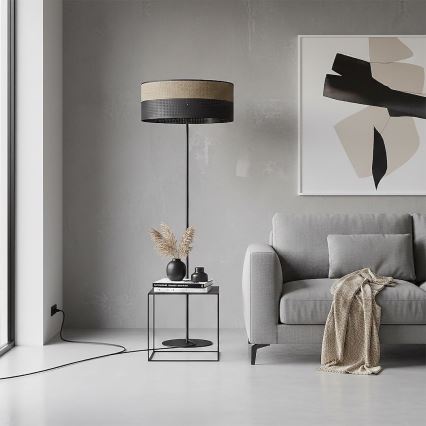 Lampada da terra KARBON 1xE27/15W/230V nero/marrone