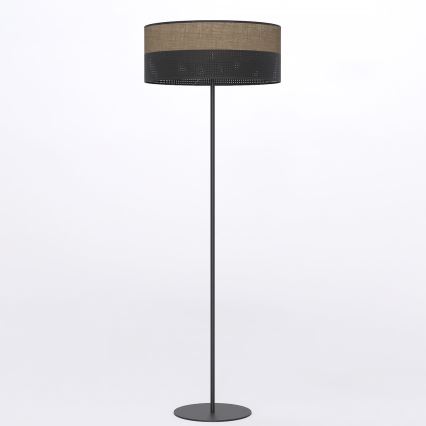 Lampada da terra KARBON 1xE27/15W/230V nero/marrone