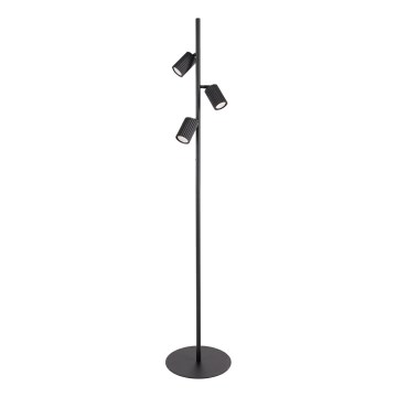Lampada da terra KARBON 3x GU10/10W/230V nera