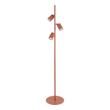 Lampada da terra KARBON 3xGU10/10W/230V arancione