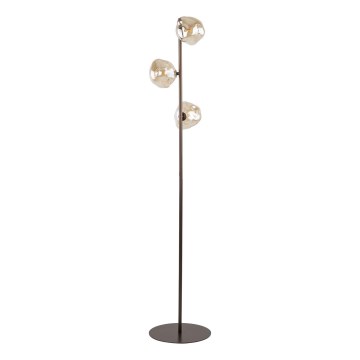 Lampada da terra LAVA 3xG9/8W/230V bronzo/beige fumé