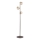 Lampada da terra LAVA 3xG9/8W/230V bronzo/beige fumé