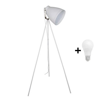 Lampada da terra LED 1xE27/10W/230V bianca 145cm Lampada da terra LED 1xE27/10W/230V bianca 145cm
