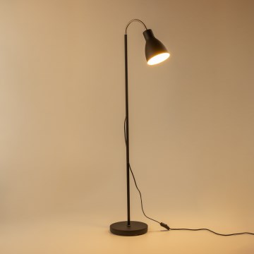 Lampada da terra LED 1xE27/7W/230V nera