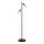 Lampada da terra LED 2xE27/7W/230V 2000K nero/oro