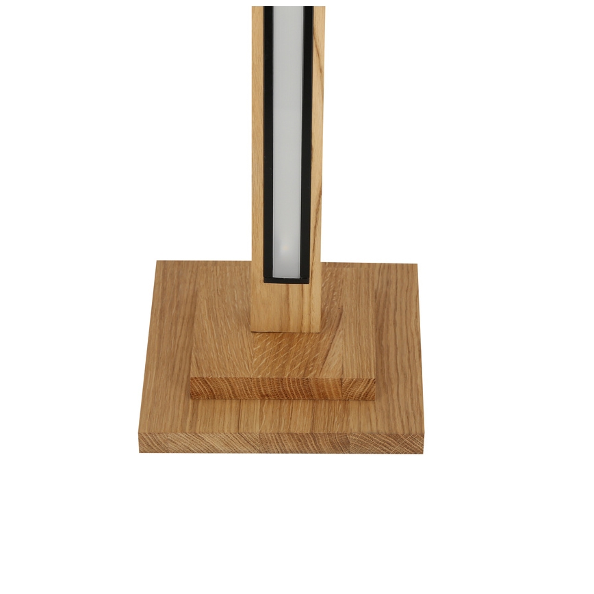 Lampada da terra LED ALSET LED/18W/230V quercia