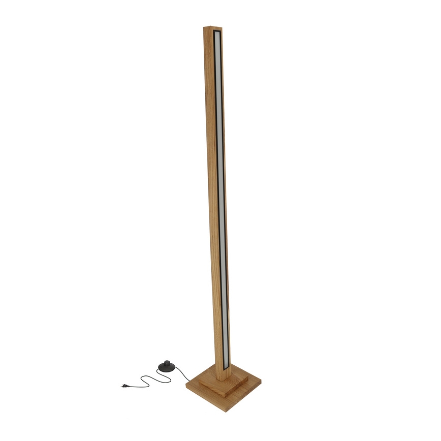 Lampada da terra LED ALSET LED/18W/230V quercia