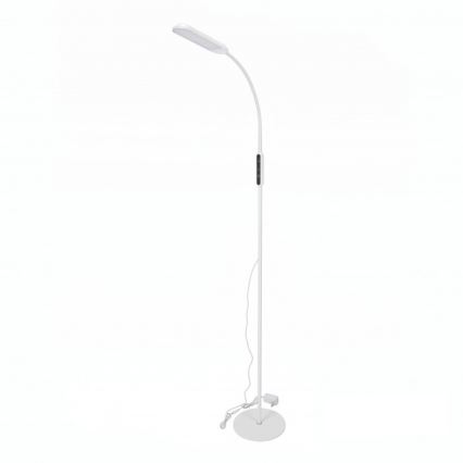 Lampada da terra LED dimmerabile TEILO LED/10W/230V 3000/4000/6500K bianca + telecomando