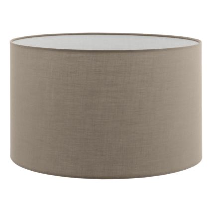 Lampada da terra LED TUNJA 1xE27/20W/230V diam. 38 cm cromo opaco/taupe