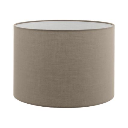 Lampada da terra LED TUNJA 1xE27/20W/230V Ø 30 cm cromo opaco/taupe