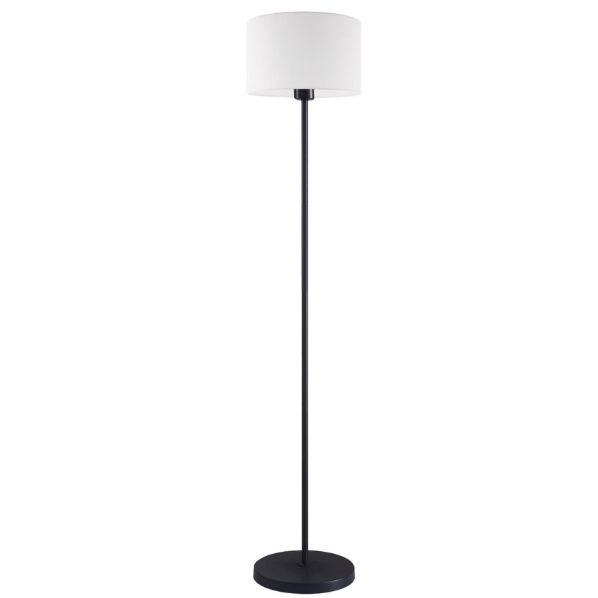 Lampada da terra LED TUNJA 1xE27/20W/230V Ø 30 cm nera/bianca