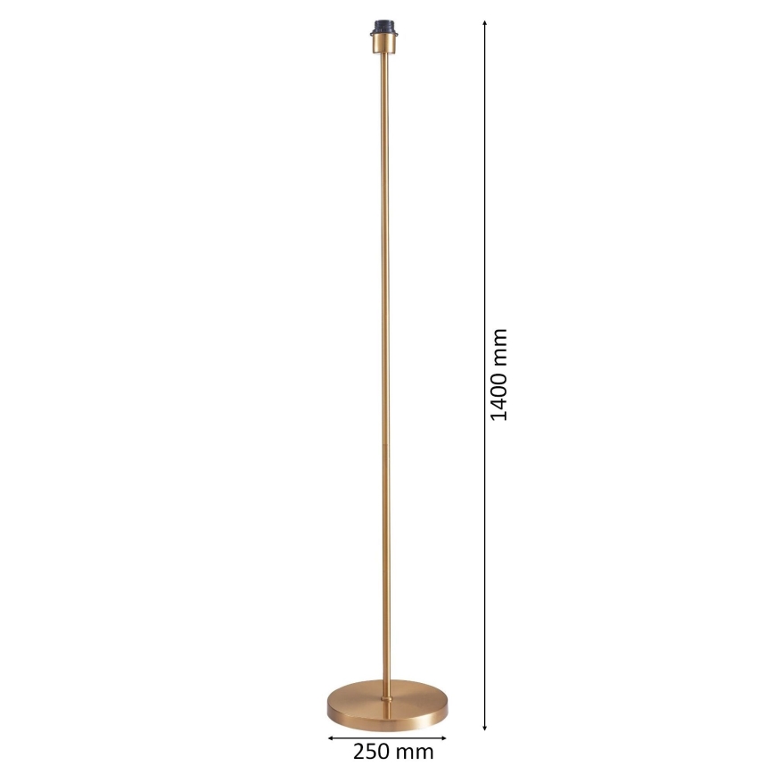 Lampada da terra LED TUNJA 1xE27/20W/230V Ø 38 cm dorato/marrone