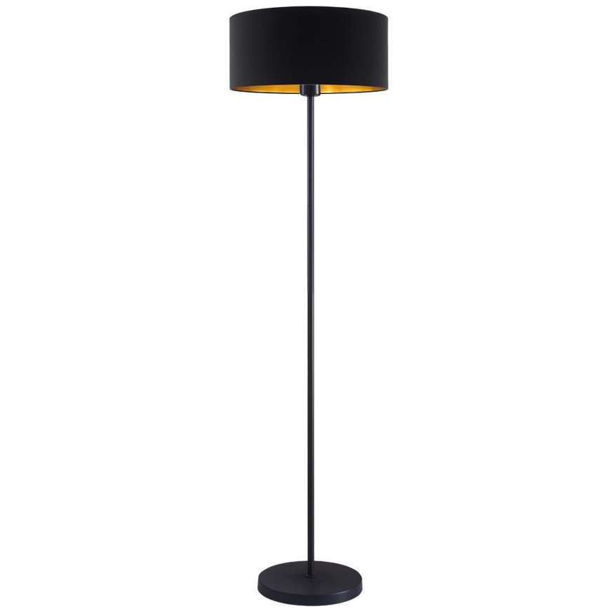 Lampada da terra LED TUNJA 1xE27/20W/230V Ø 38 cm nera