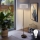 Lampada da terra LED TUNJA 1xE27/20W/230V Ø 38 cm nero/bianco