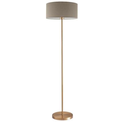 Lampada da terra LED TUNJA 1xE27/20W/230V Ø 38 cm oro/taupe
