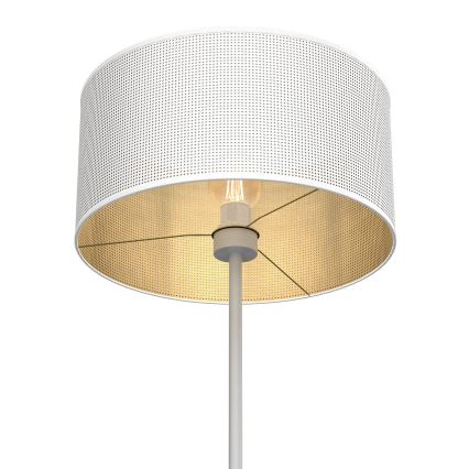 Lampada da terra LOFT SHADE 1xE27/60W/230V bianco/oro