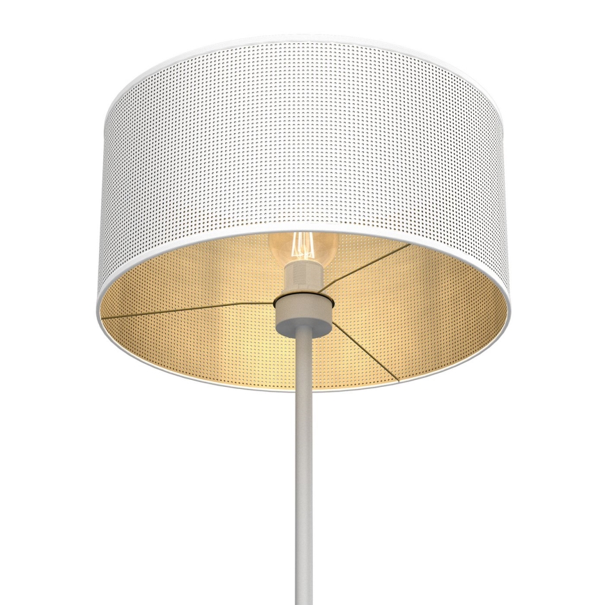 Lampada da terra LOFT SHADE 1xE27/60W/230V bianco/oro