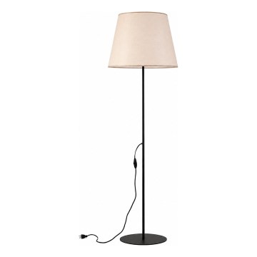 Lampada da terra MARTINA 1xE27/15W/230V nera/bianca