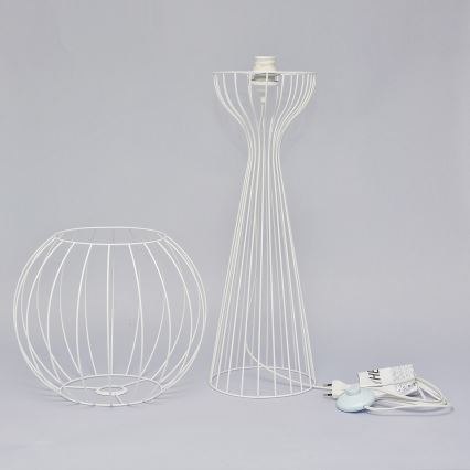 Lampada da terra MERCURE 1xE27/15W/230V bianca