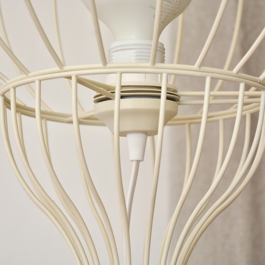 Lampada da terra MERCURE 1xE27/15W/230V crema