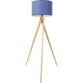 Lampada da terra NATT 1xE27/15W/230V blu