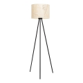 Lampada da terra NEVIA 1xE27/15W/230V beige/finitura effetto marmo