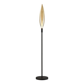 Lampada da terra NORDIC 1xG9/5W/230V nero/beige fumoso