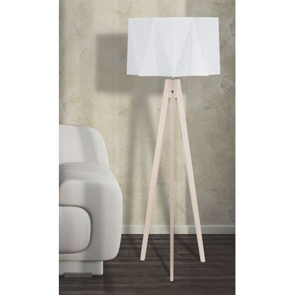 Lampada da terra PIANO NATUR 1xE27/60W/230V