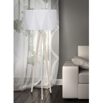 Lampada da terra PIANO NATUR 1xE27/60W/230V