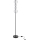 Lampada da terra PLAYA LED/15W/230V nera