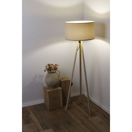 Lampada da terra STANDART 1xE27/60W/230V beige
