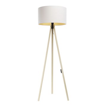 Lampada da terra STANDART 1xE27/60W/230V bianco/beige