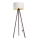 Lampada da terra STANDART 1xE27/60W/230V bianco/marrone