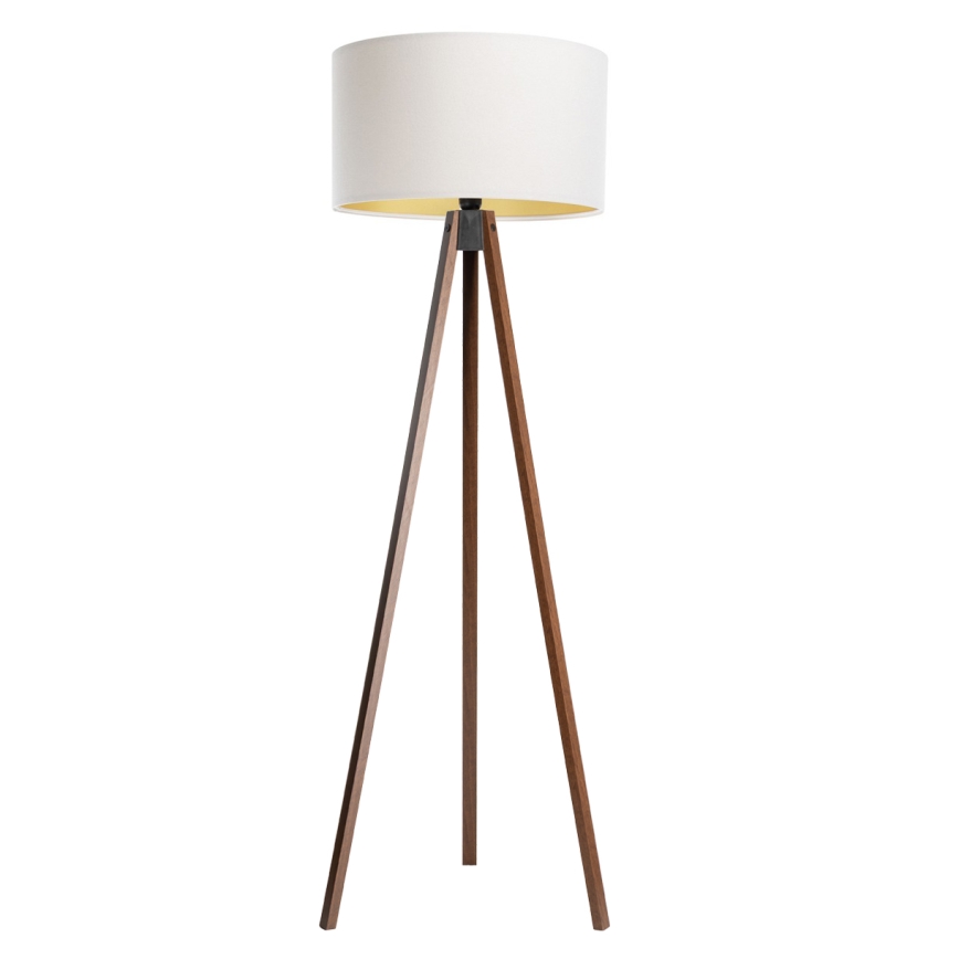 Lampada da terra STANDART 1xE27/60W/230V bianco/marrone