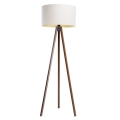 Lampada da terra STANDART 1xE27/60W/230V bianco/wenge
