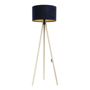 Lampada da terra STANDART 1xE27/60W/230V blu/beige