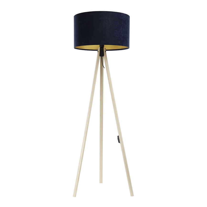 Lampada da terra STANDART 1xE27/60W/230V blu/beige