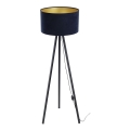 Lampada da terra STANDART 1xE27/60W/230V blu/wenge