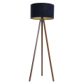 Lampada da terra STANDART 1xE27/60W/230V blu/wenge