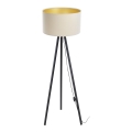 Lampada da terra STANDART 1xE27/60W/230V crema/wengé