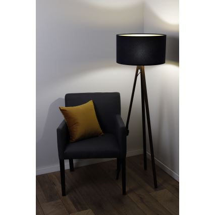 Lampada da terra STANDART 1xE27/60W/230V nero/marrone