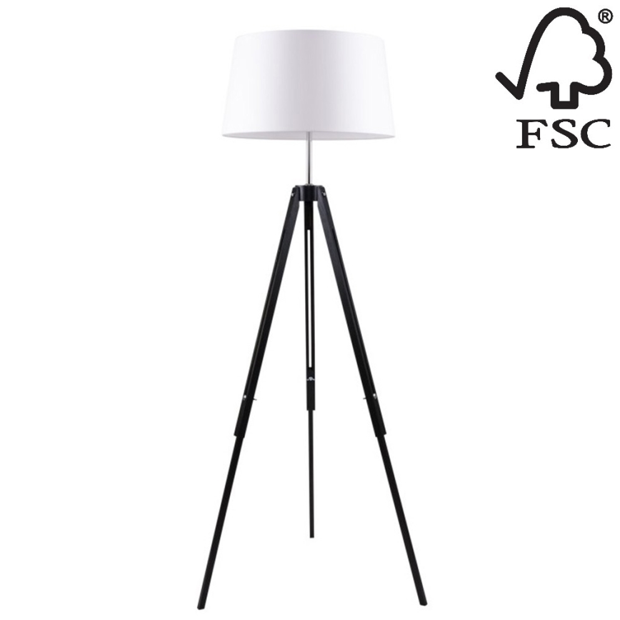 Lampada da terra TRIPOD 1xE27/60W/230V - certificato FSC