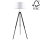 Lampada da terra TRIPOD 1xE27/60W/230V - certificato FSC