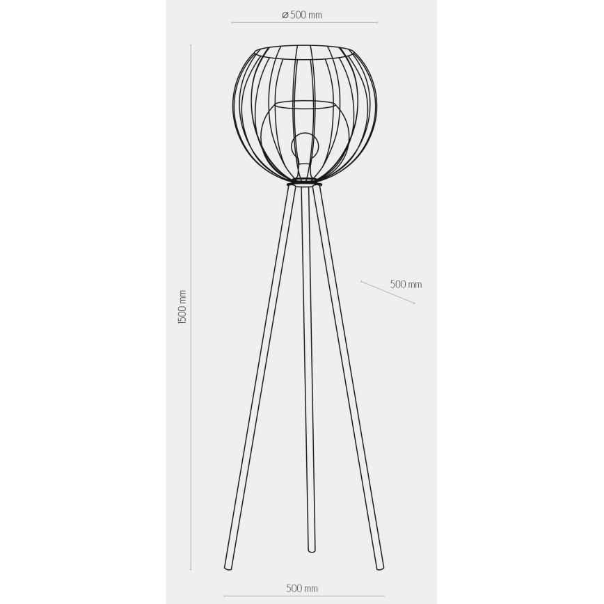 Lampada da terra UNIVERSO 1xE27/60W/230V