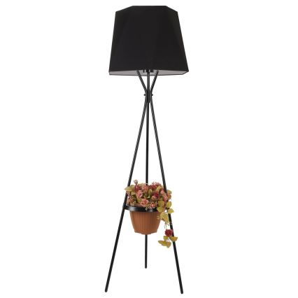 Lampada da terra VENEDIK 1xE27/60W/230V nero