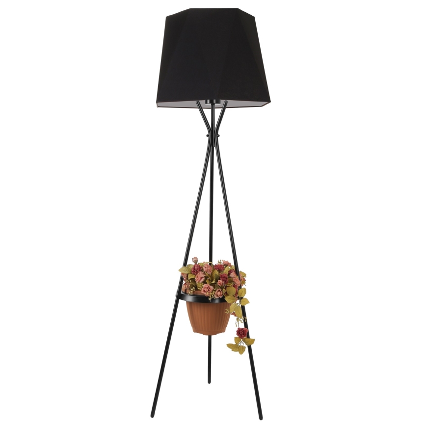 Lampada da terra VENEDIK 1xE27/60W/230V nero